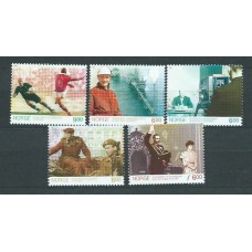 Noruega - Correo 2005 Yvert 1479/83 ** Mnh