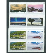 Noruega - Correo 2009 Yvert 1623/8 ** Mnh Turismo