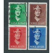 Noruega - Correo 1939 Yvert 195/8 usado Personaje