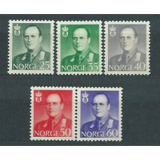 Noruega - Correo 1962 Yvert 428/32 * Mh Personaje
