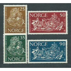 Noruega - Correo 1963 Yvert 452/5 ** Mnh