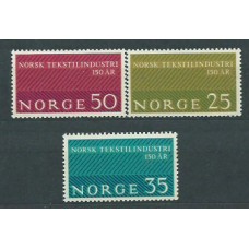 Noruega - Correo 1963 Yvert 462/4 ** Mnh