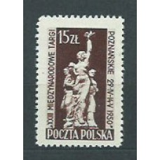 Polonia - Correo 1950 Yvert 569 * Mh