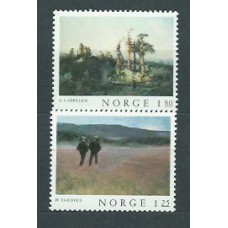 Noruega - Correo 1977 Yvert 709/10 ** Mnh Pinturas