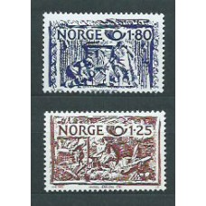 Noruega - Correo 1980 Yvert 777/8 ** Mnh