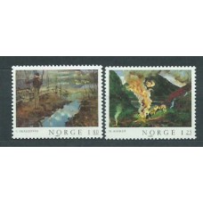 Noruega - Correo 1980 Yvert 779/80 ** Mnh Pinturas