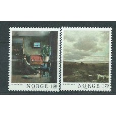 Noruega - Correo 1981 Yvert 803/4 ** Mnh Pinturas