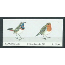 Noruega - Correo 1982 Yvert 816/7 Carnet ** Mnh Fauna. Aves