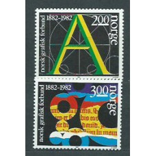 Noruega - Correo 1982 Yvert 828/9 ** Mnh
