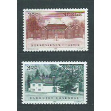 Noruega - Correo 1989 Yvert 990/1 ** Mnh