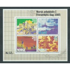 Noruega - Hojas Yvert 5 ** Mnh Dia del Sello