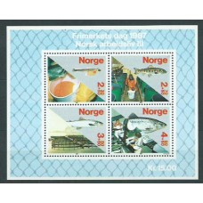 Noruega - Hojas Yvert 8 ** Mnh dia del Sello