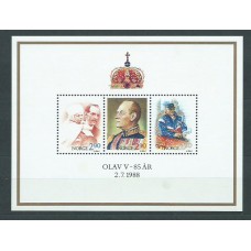 Noruega - Hojas Yvert 9 ** Mnh