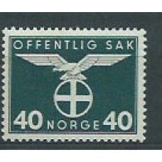 Noruega - Servicio Yvert 49 ** Mnh