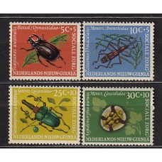 Nueva Guinea Holandesa - Correo Yvert 64/7 ** Mnh Fauna. Insectos