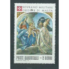 Malta - Orden Militar Correo Yvert 158 ** Mnh Navidad