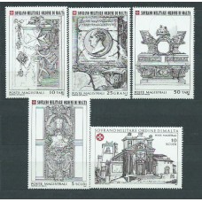 Malta - Orden Militar Correo Yvert 237/41 ** Mnh Arte