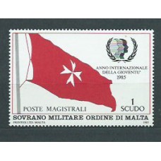 Malta - Orden Militar Correo Yvert 246 ** Mnh Bandera