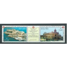 Malta - Orden Militar Correo Yvert 453/4 ** Mnh