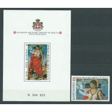 Malta - Orden Militar Correo Yvert 469+Hb 469 ** Mnh Pintura