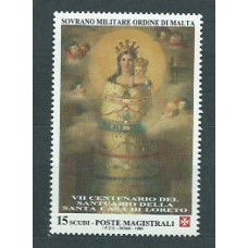 Malta - Orden Militar Correo Yvert 485 ** Mnh Pintura