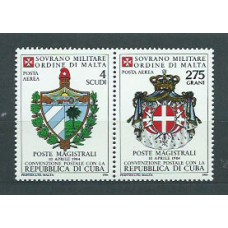 Malta - Orden Militar Aereo Yvert 11/2 ** Mnh Escudos