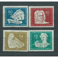 Alemania Oriental Correo 1950 Yvert 10/3 ** Mnh Música