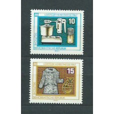 Alemania Oriental Correo 1967 Yvert 1006/7 ** Mnh