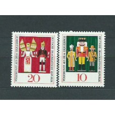 Alemania Oriental Correo 1967 Yvert 1028/9 ** Mnh