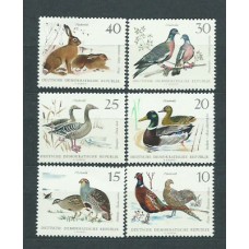 Alemania Oriental Correo 1968 Yvert 1053/8 ** Mnh Fauna