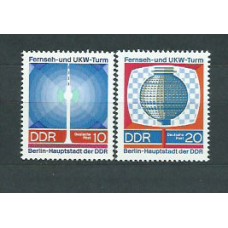 Alemania Oriental Correo 1969 Yvert 1203/4 ** Mnh