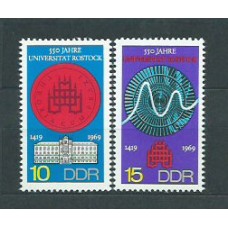 Alemania Oriental Correo 1969 Yvert 1212/3 ** Mnh