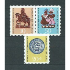 Alemania Oriental Correo 1969 Yvert 1214/6 ** Mnh Arte