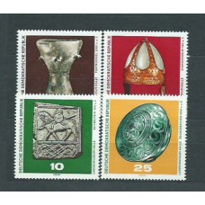 Alemania Oriental Correo 1970 Yvert 1246/9 ** Mnh Arqueologia