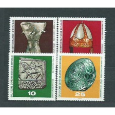 Alemania Oriental Correo 1970 Yvert 1246/9 ** Mnh Arqueologia