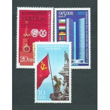 Alemania Oriental Correo 1970 Yvert 1261/3 ** Mnh