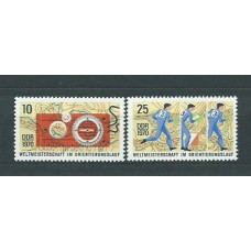 Alemania Oriental Correo 1970 Yvert 1284/5 ** Mnh Deportes