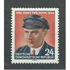 Alemania Oriental Correo 1954 Yvert 170 ** Mnh Personaje