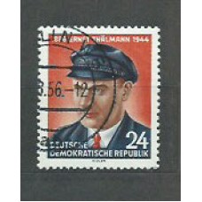 Alemania Oriental Correo 1954 Yvert 170 usado