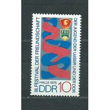 Alemania Oriental Correo 1975 Yvert 1729 ** Mnh