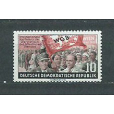 Alemania Oriental Correo 1955 Yvert 189 * Mh