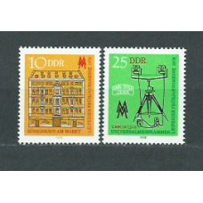 Alemania Oriental Correo 1978 Yvert 1978/9 ** Mnh