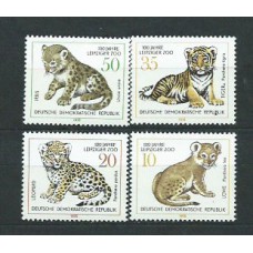 Alemania Oriental Correo 1978 Yvert 1991/4 ** Mnh Fauna