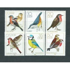 Alemania Oriental Correo 1979 Yvert 2056/60 ** Mnh Aves