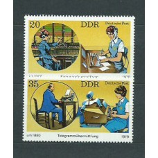 Alemania Oriental Correo 1979 Yvert 2068/9 ** Mnh