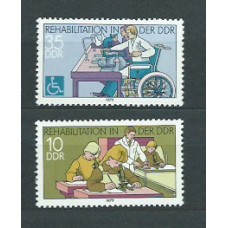 Alemania Oriental Correo 1979 Yvert 2096/7 ** Mnh