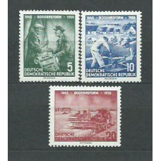 Alemania Oriental Correo 1955 Yvert 210/2 ** Mnh