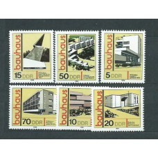 Alemania Oriental Correo 1980 Yvert 2169/74 ** Mnh