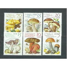 Alemania Oriental Correo 1980 Yvert 2210/5 ** Mnh Setas