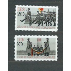 Alemania Oriental Correo 1981 Yvert 2237/8 ** Mnh